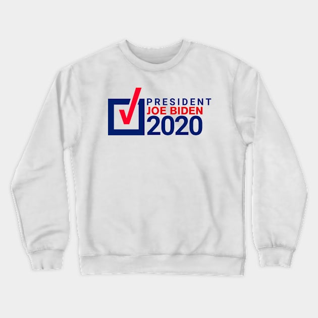 Joe Biden 2020 - American President Crewneck Sweatshirt by simplecreatives